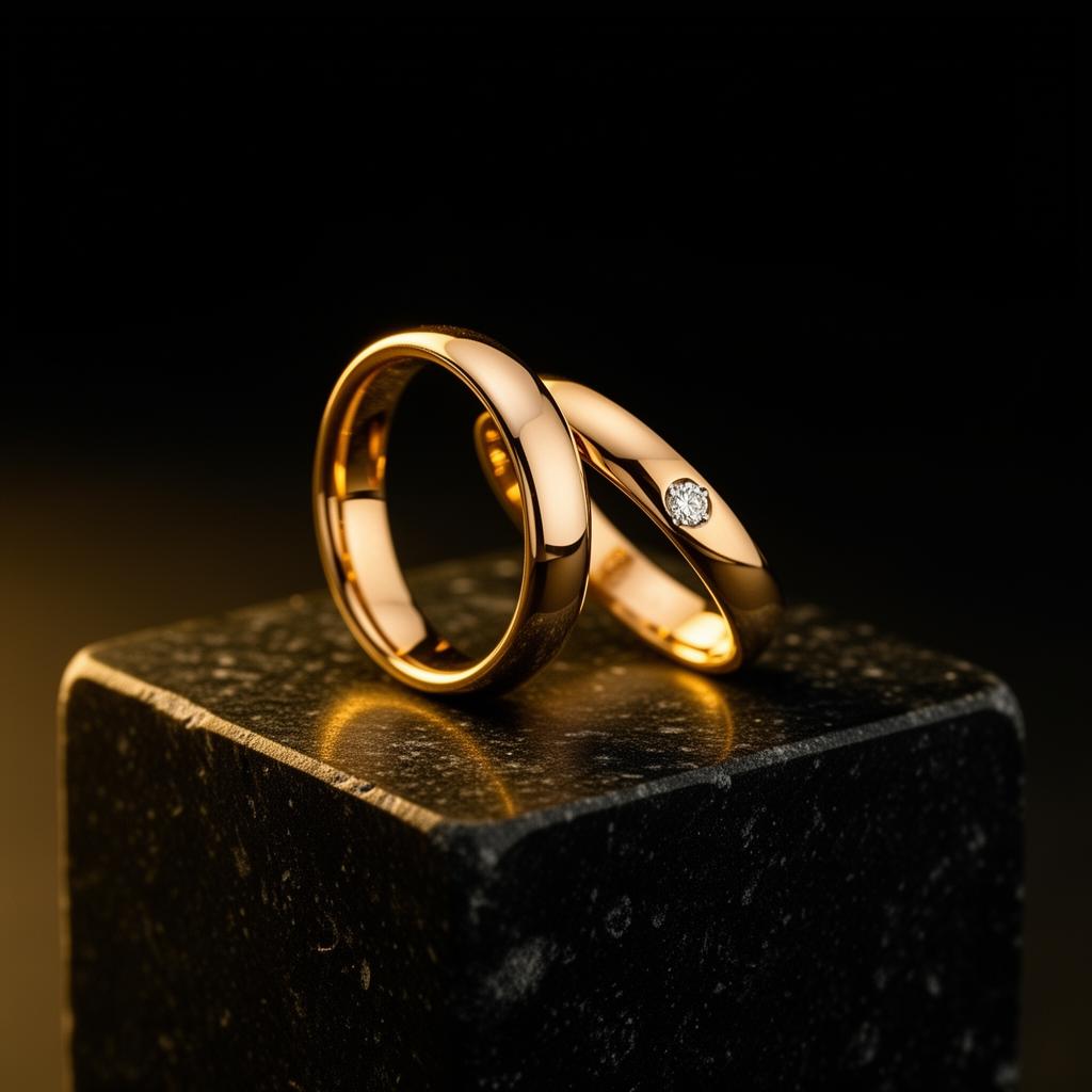 Alianças de ouro
